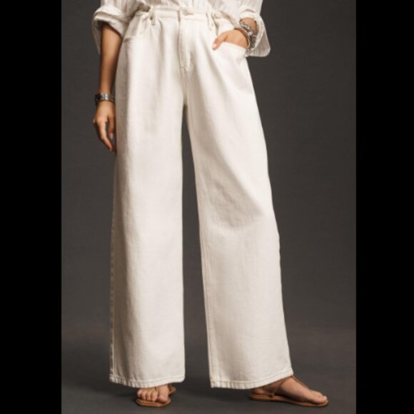 Brand New Women's Moon River High-Rise Straight-Leg Jeans - Picture 1 of 8